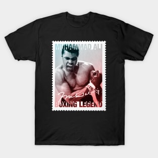 Muhammad Ali Postal Stamp T-Shirt